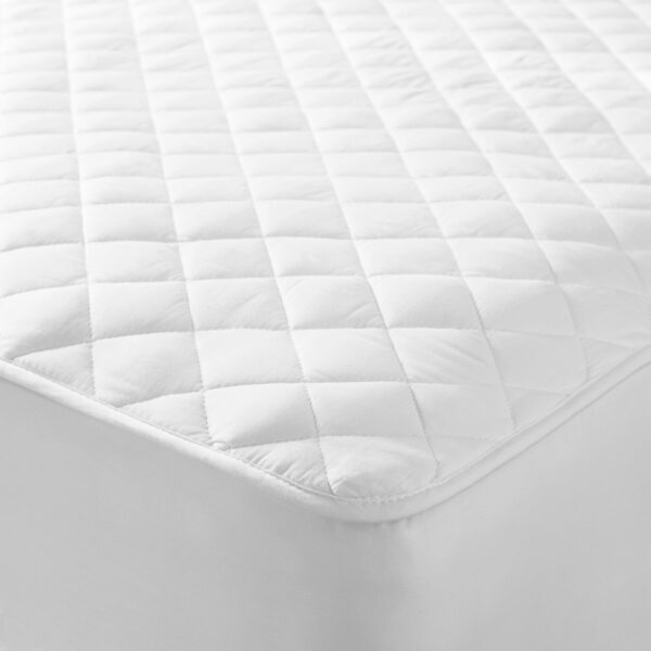 John Lewis Natural Cotton Quilted Mattress Protector, King