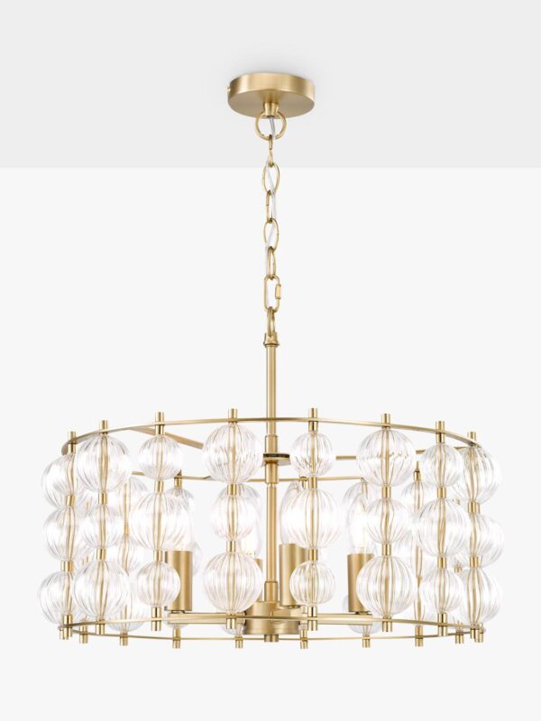 Där Yuridia Pendant Ceiling Light, Gold