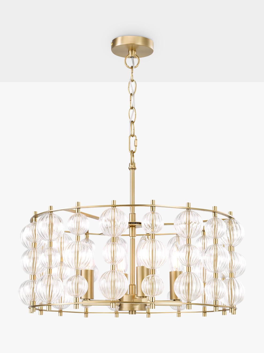 Där Yuridia Pendant Ceiling Light, Gold