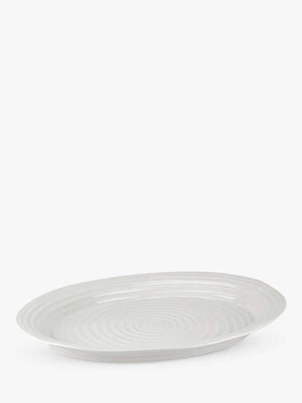 Sophie Conran for Portmeirion Large Oval Porcelain Platter, 51cm, White